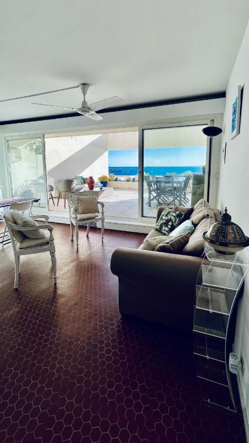 Vue Mer Panoramique - Grande Terrasse Et Piscine Bandol Buitenkant foto